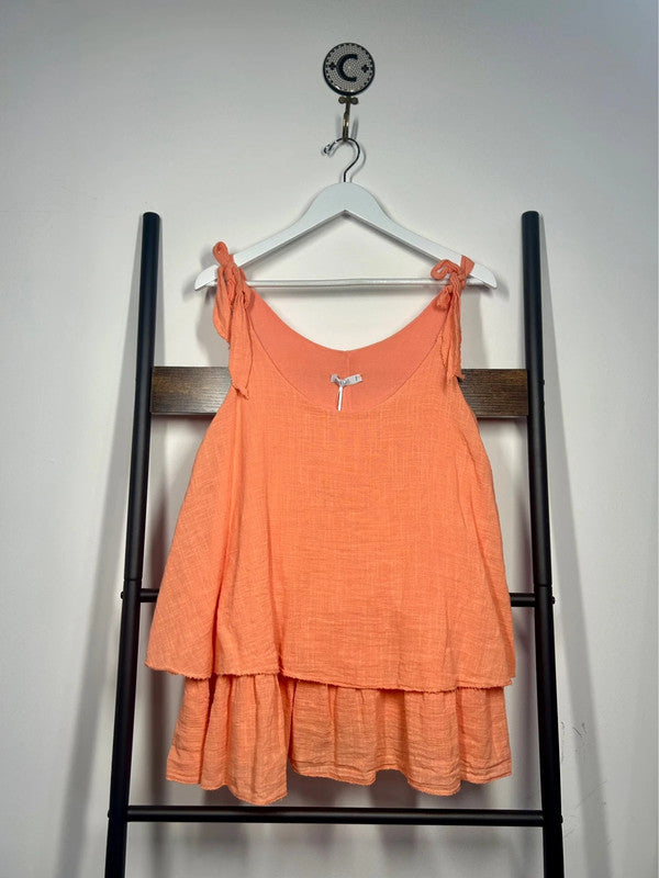Tie Shoulder Swing Top
