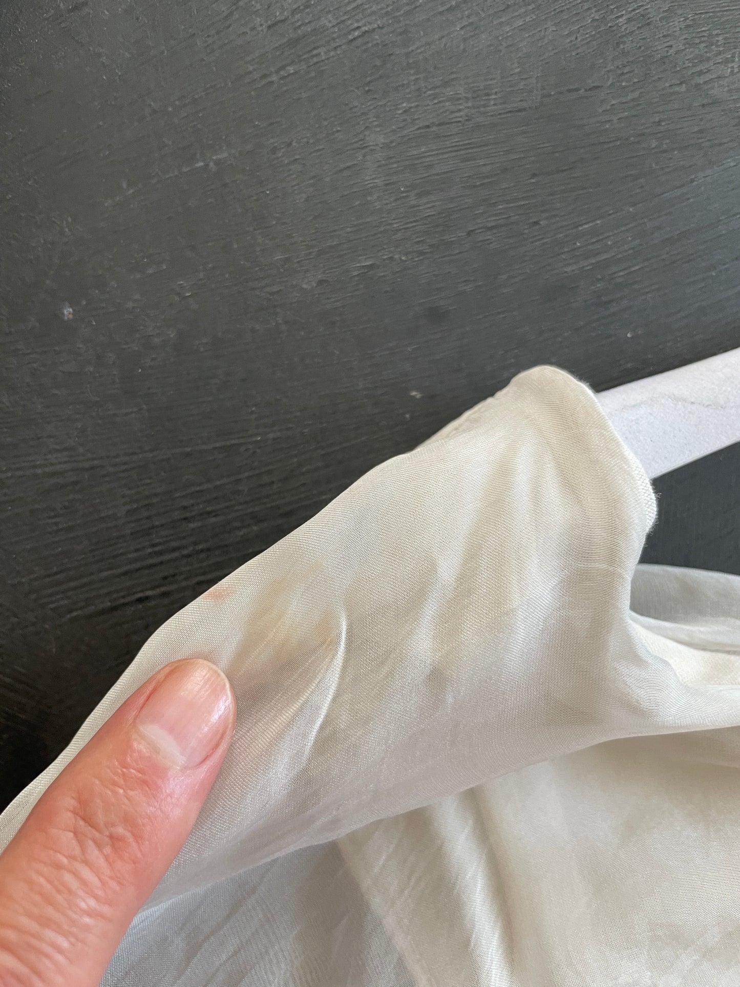 Silk Mix Batwing Top Faulty or used