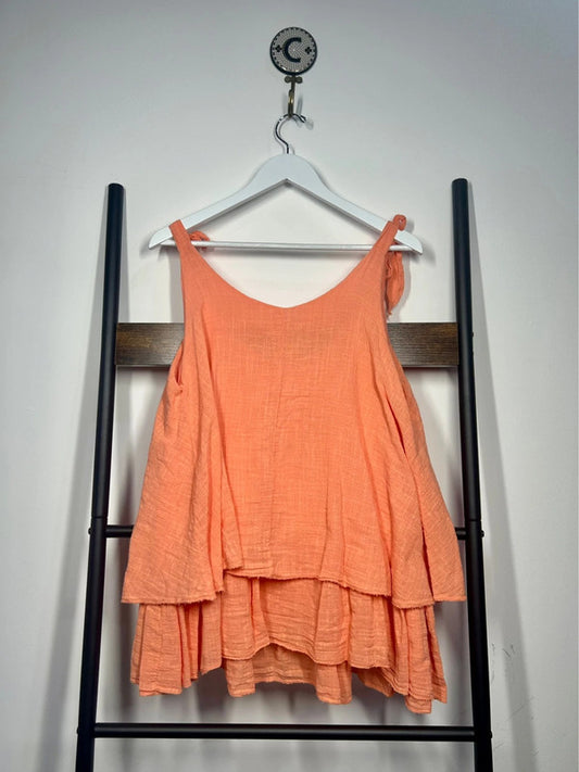 Tie Shoulder Swing Top