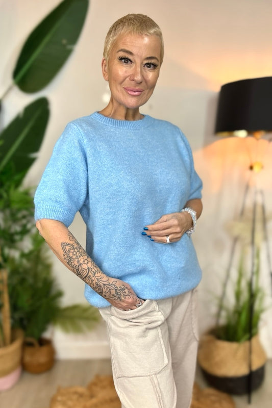 Everyday Short Sleeve Knit - Faulty