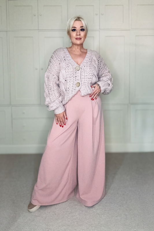 Lexie Wide Leg Trousers - Faulty