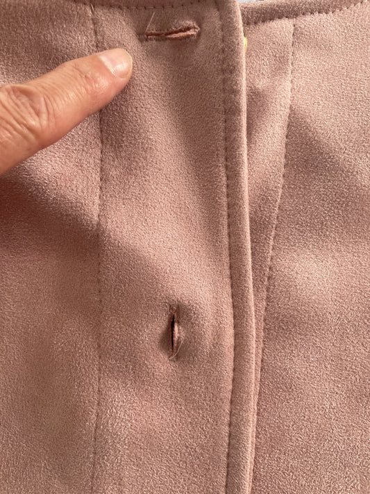Anna Faux Suede Jacket - Faulty