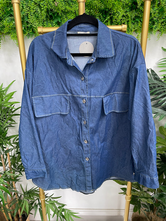 Denim Shacket