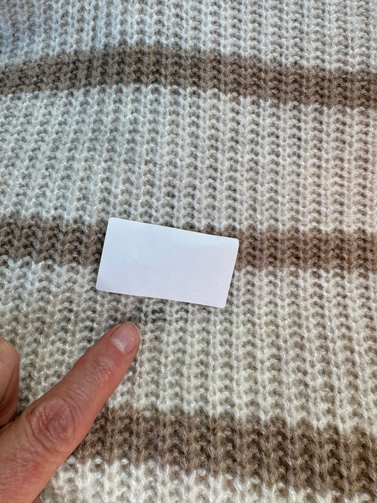 Sweetie Balloon Sleeve Knitted Jumper - Faulty