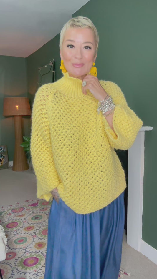 Camden Funnel Neck Jumper