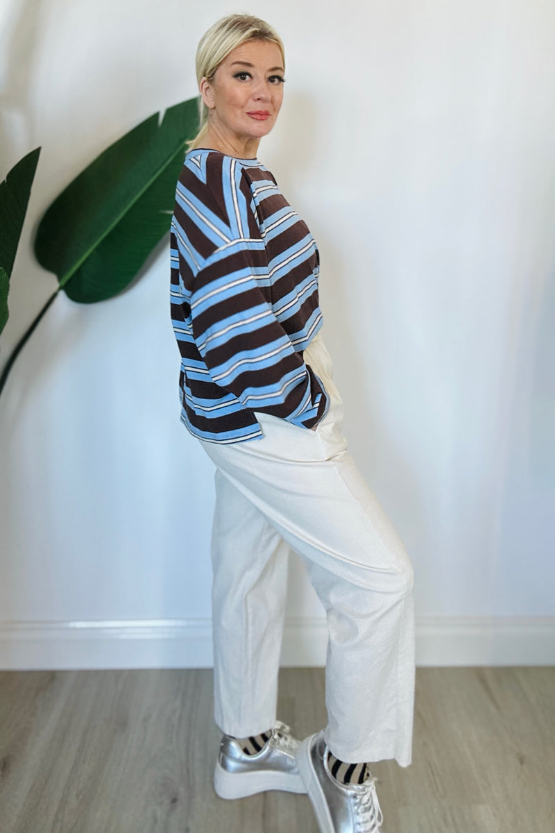 Cotton Barrel Leg Trousers - Faulty